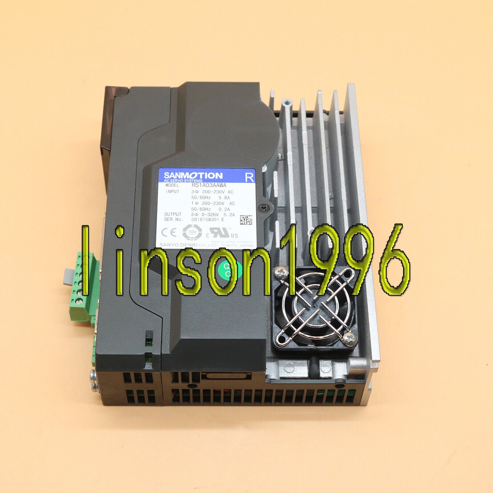 SANYO DENKI RS1A03AAWA AC servo driver - SANYO DENKI