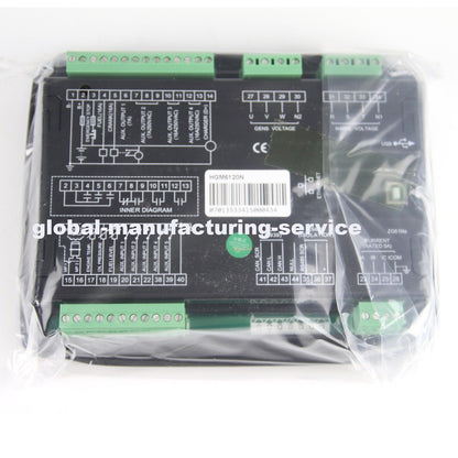 SMARTGEN HGM6120N Automatic Start Generator Controller with 2000VA 60Hz 1200W, Efficient Power Management for Home Backup and Commercial Use - SMARTGEN