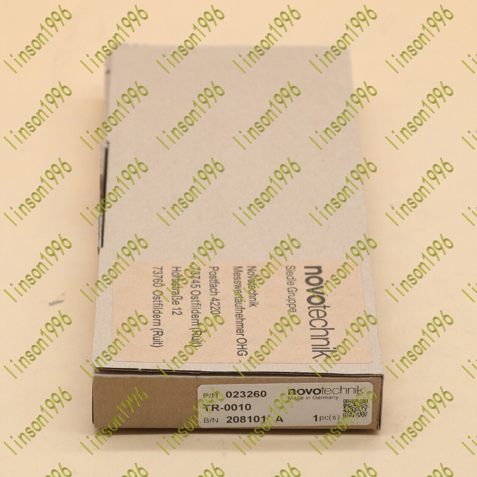 new 1PC  In Box Novotechnik TR10 TR-0010 TR0010 Linear Transducer SPOT STOCK Novotechnik