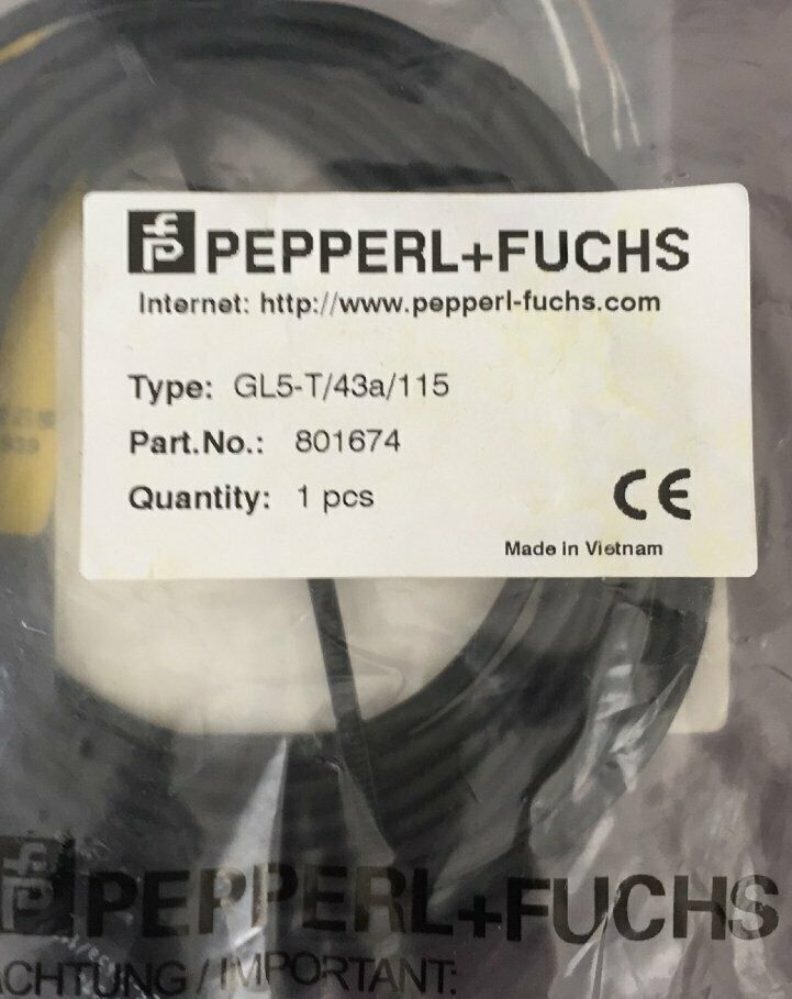 ONE Photoelectric Sensor - GL5-T/43A/115 for Pepperl+Fuchs - PEPPERL+FUCHS