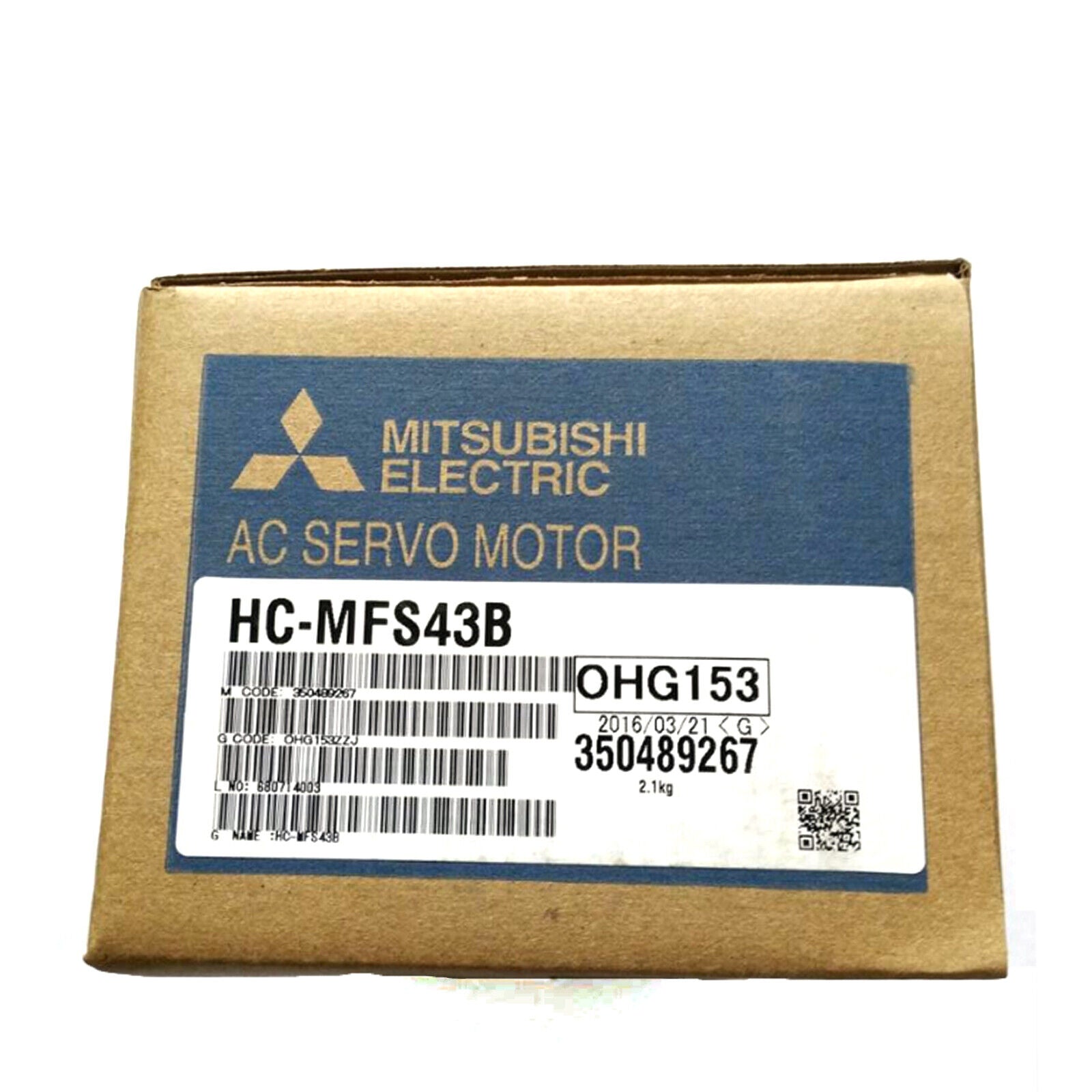 MITSUBISHI HC-MFS43B AC Servo Motor - High Performance Servo Motor - MITSUBISHI