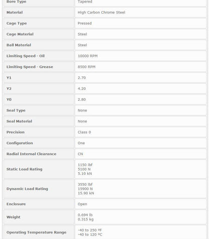 NTN Self Aligning Ball Bearing 1207K - NTN