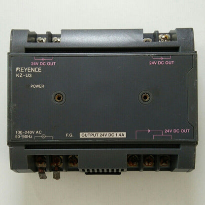 KEYENCE KZ-U3 PLC Expansion Power Module - KEYENCE
