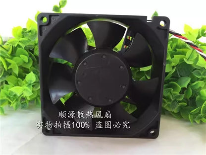 NMB 3612KL-04W-B66 DC12V 0.68A 90*90*32MM 3-Wire Server Cooling Fan