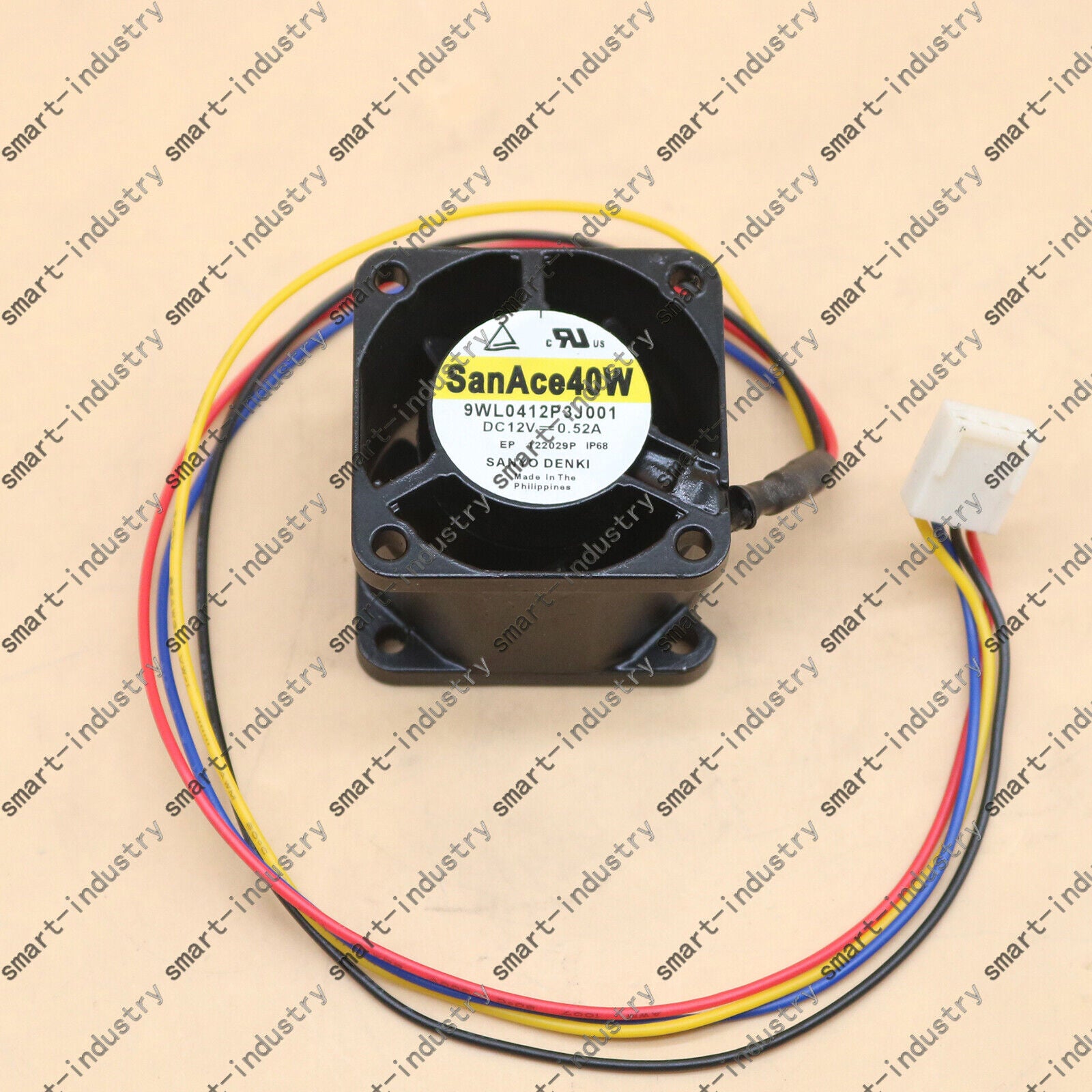 new For Sanyo 9WL0412P3J001 12V 0.52A 4-wire Cooling Fan Fast Delivery