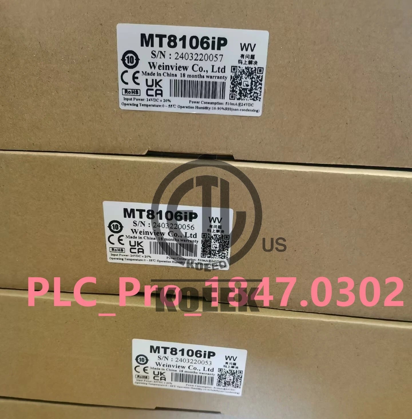 1PCS Weinview MT8106iP HMI touch screen 10.1-inch with Ethernet Fast ship