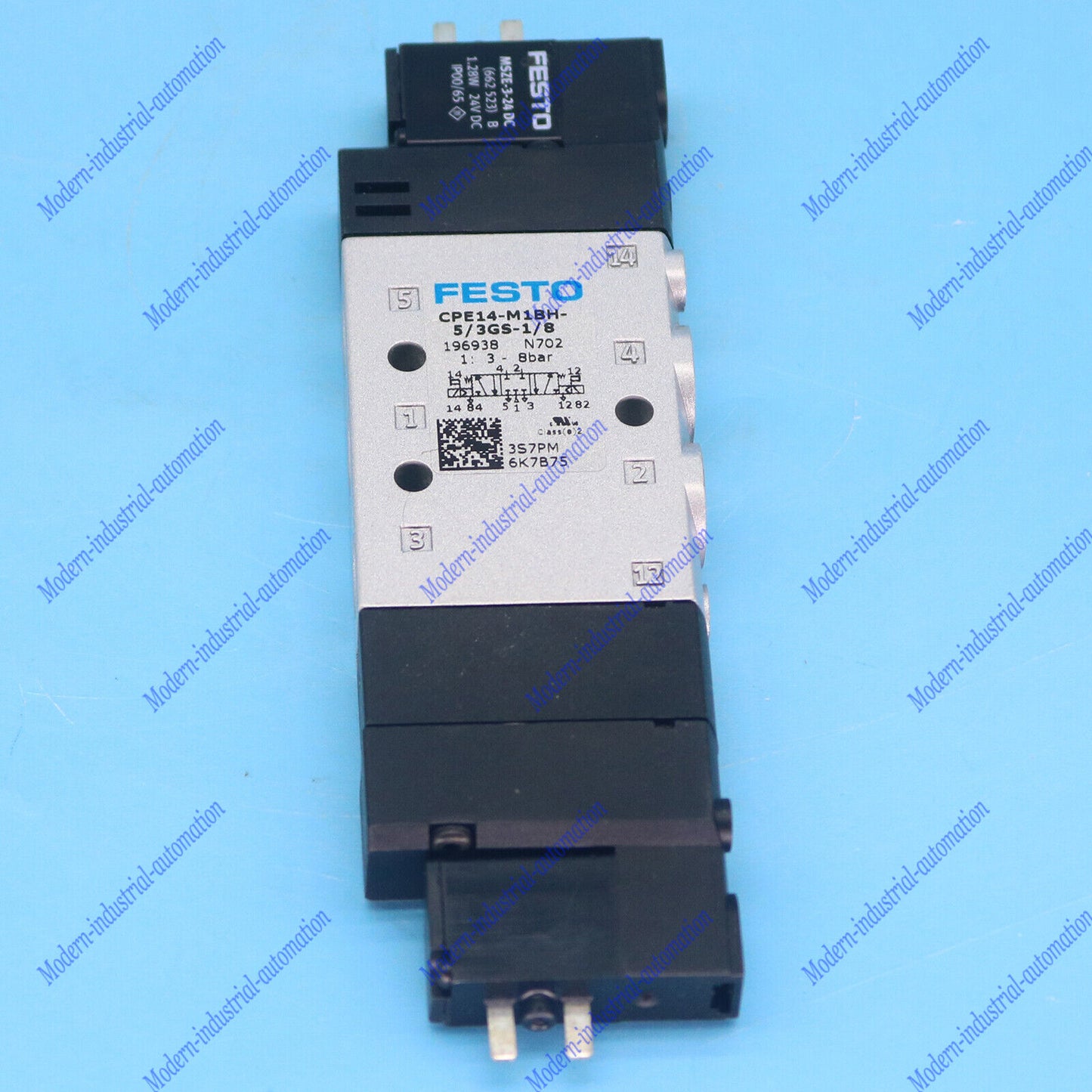 Festo CPE14-M1BH-5/3GS-1/8 196938 Solenoid Valve Fast Ship - FESTO
