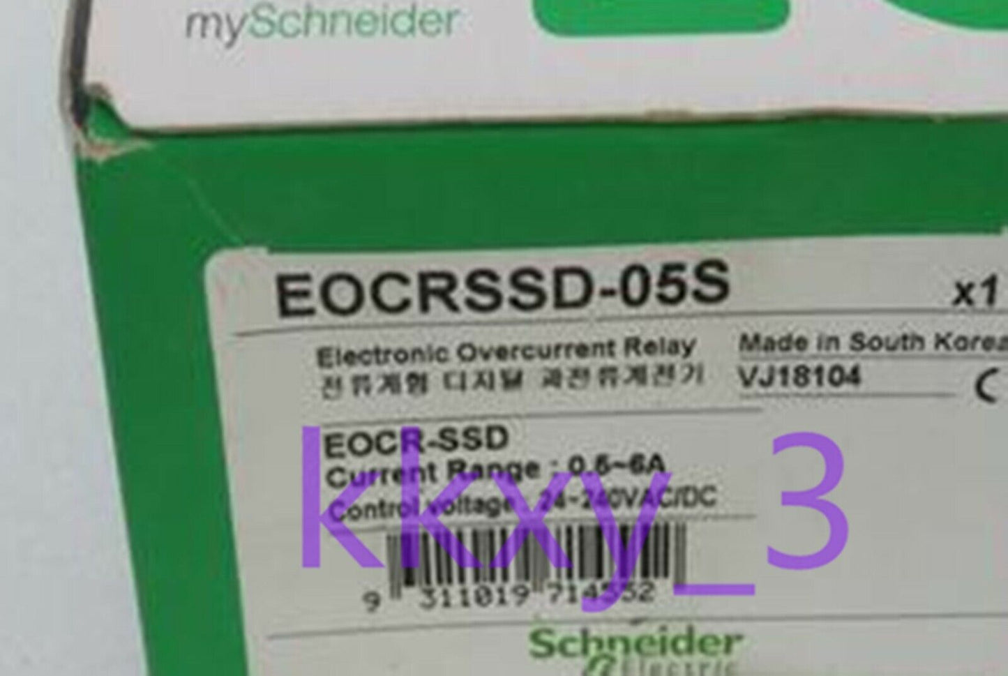new 1 PCS Schneider Motor Protector EOCRSSD-05S - SCHNEIDER ELECTRIC