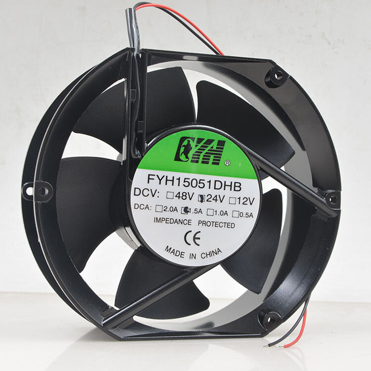 1pcs  FYS FYH15050DHB 15CM 24v 1.5A 17251 Automotive Air Conditioning Fan