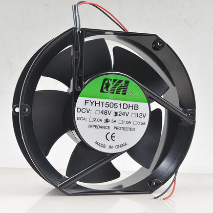 1pcs  FYS FYH15050DHB 15CM 24v 1.5A 17251 Automotive Air Conditioning Fan