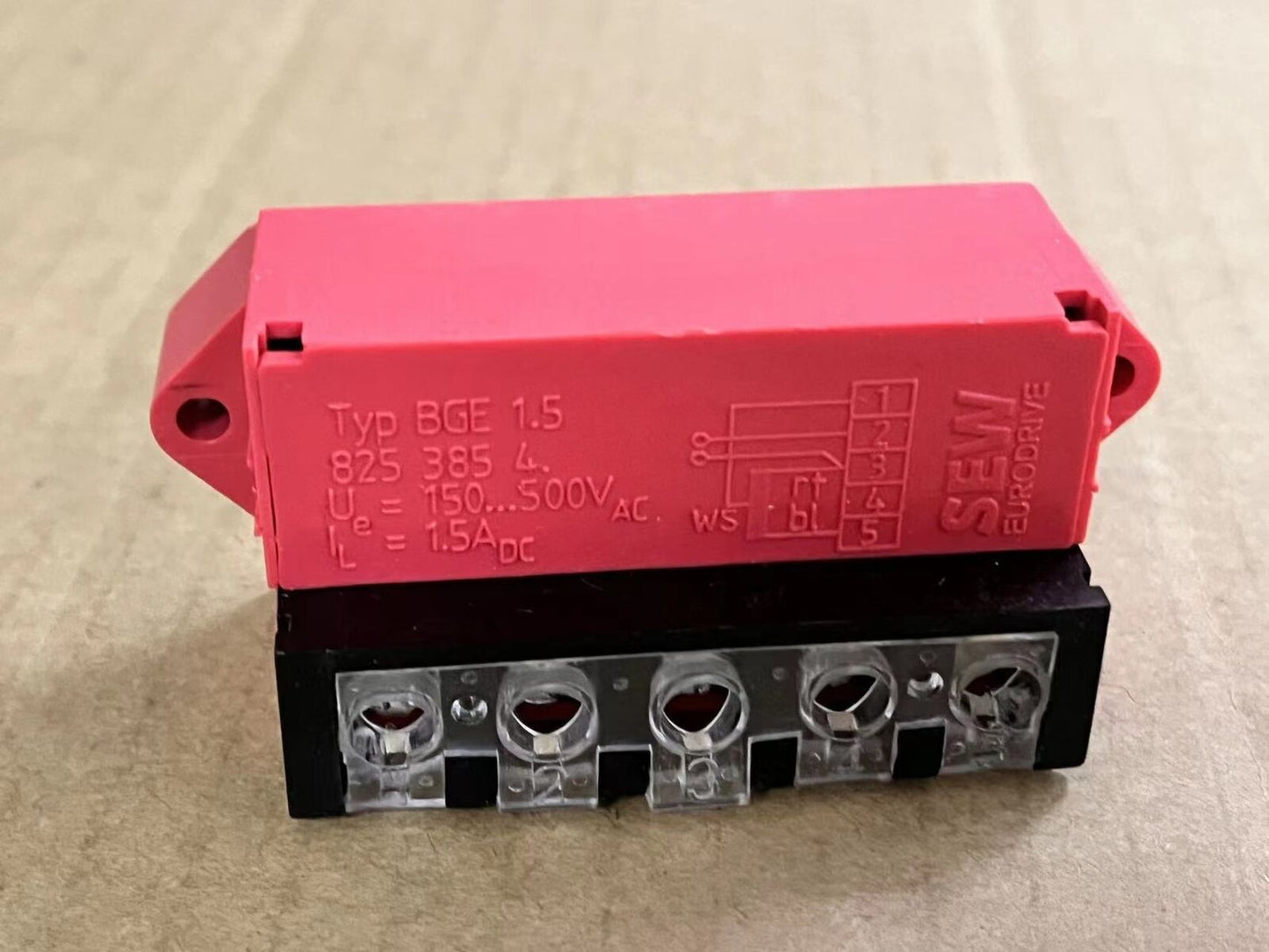new BGE 1.5 8253854 SEW motor Brake rectifier module 1.5A 150..500V