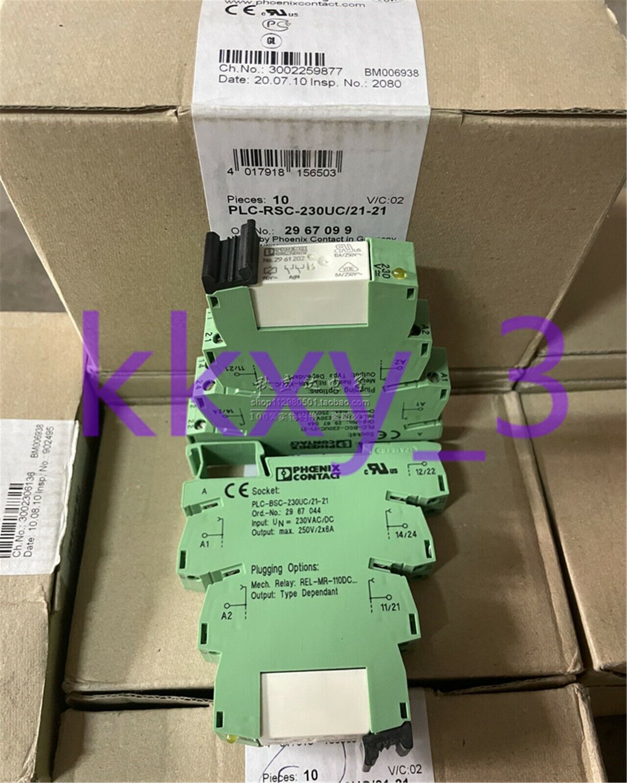 Phoenix PLC-BSC-230UC Relay - PHOENIX