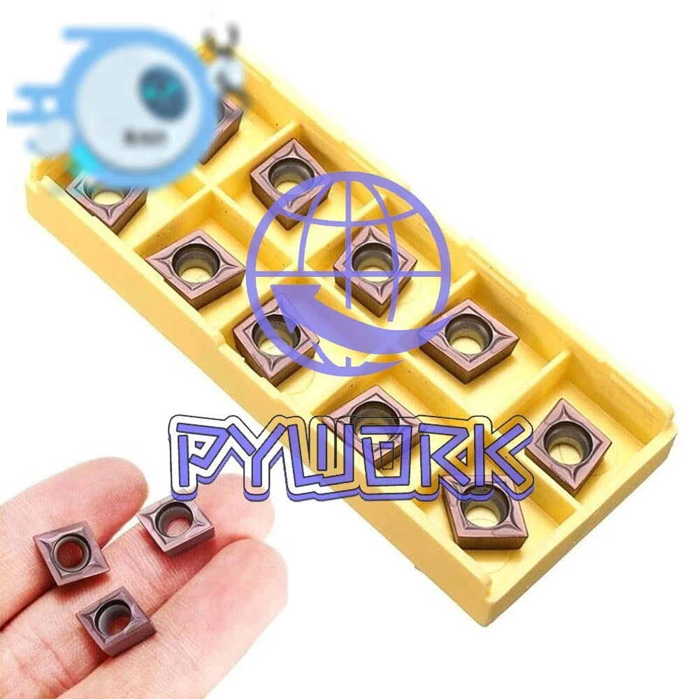 12mm SCACL1212H09 91° CNC External Turning Holder + 10Pcs CCMT09T304 Inserts