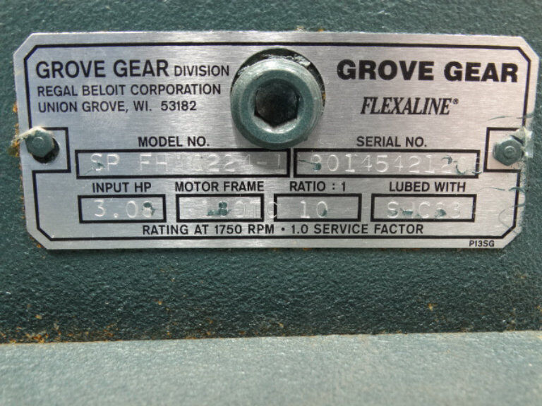 GROVE GEAR SP FHMQ224-1 GEARBOX - High-Quality Gearbox for Professional Use, Durable and Reliable - GROVE