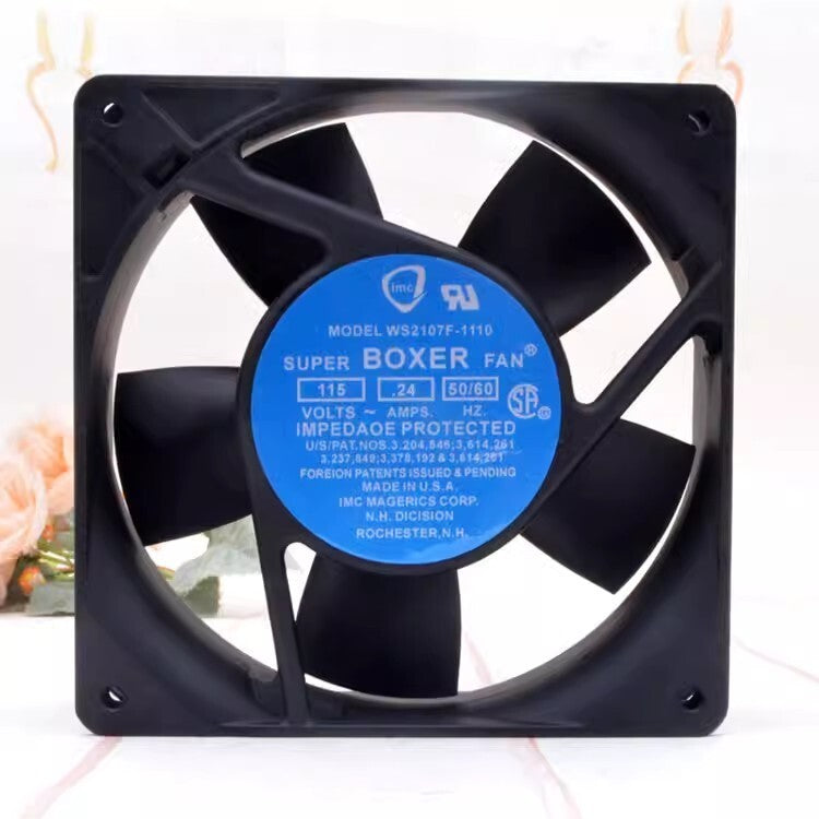 BOXER FAN WS2107F-1110 115V 12038 12CM Axial Cooling Fan