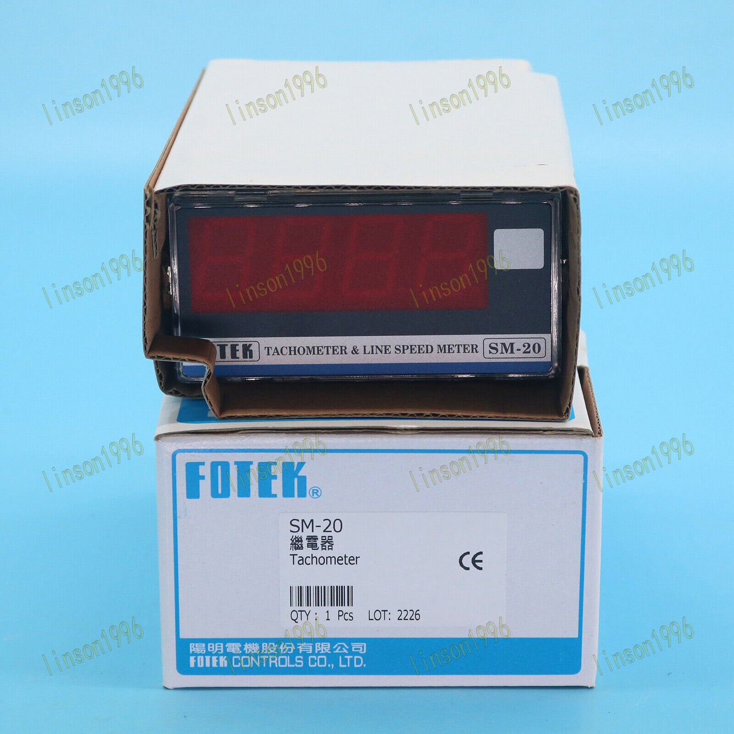 Fotek Tachometer SM-20 SHIP - FOTEK