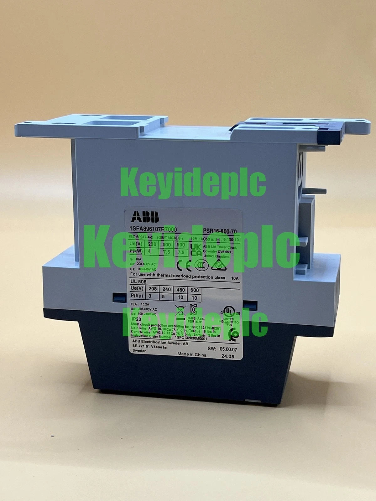 1PC ABB PSR16-600-70 7.5KW Soft Starter #ke