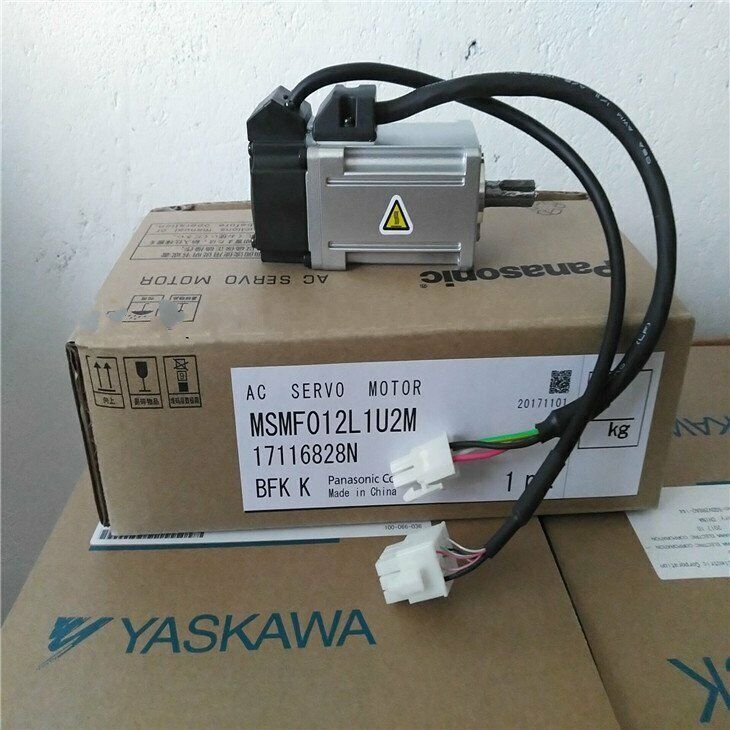 New One-Year Panasonic AC Servo Motor MSMF012L1U2M - PANASONIC