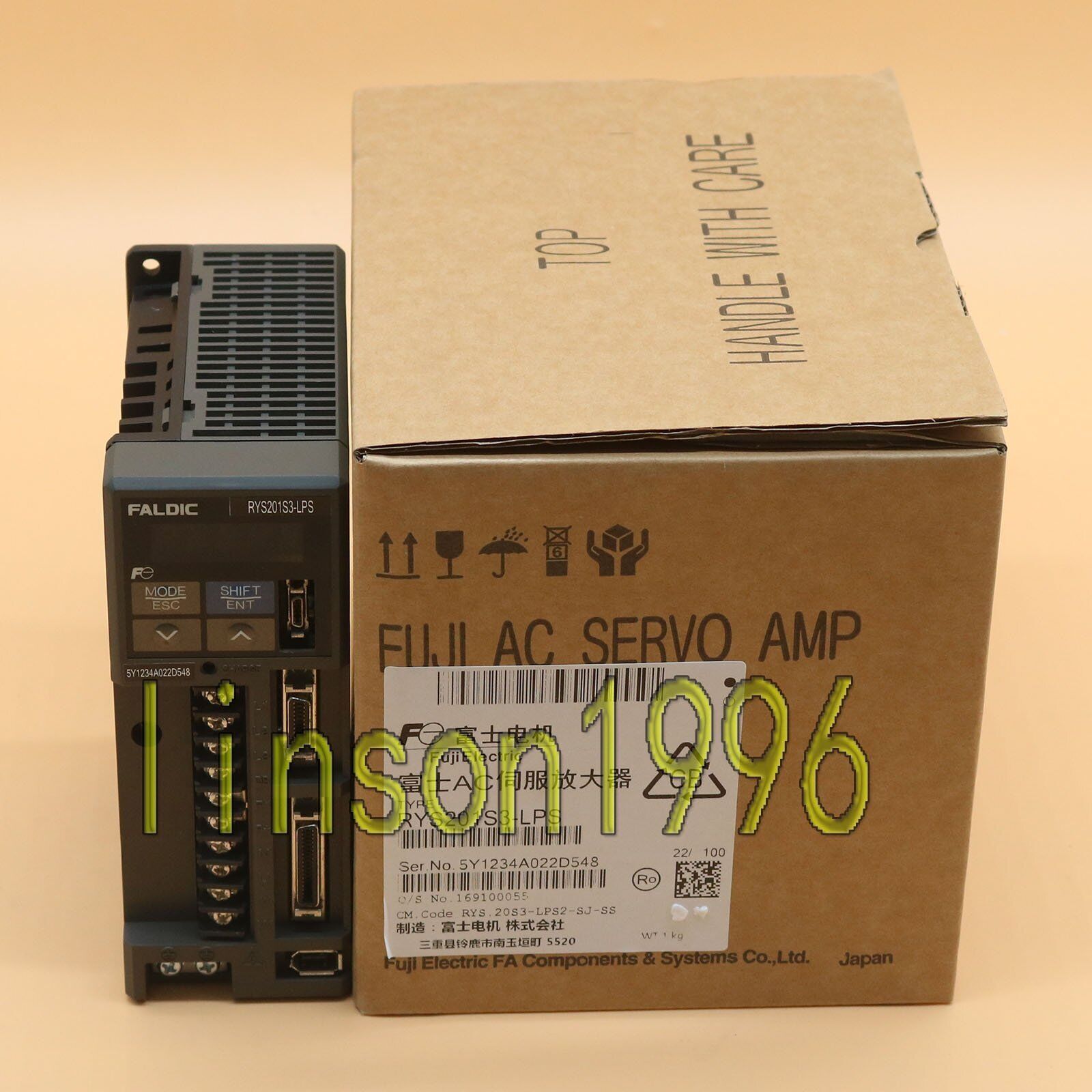 New One For Fuji Servo Drive RYS201S3-LPS In Box - FUJI