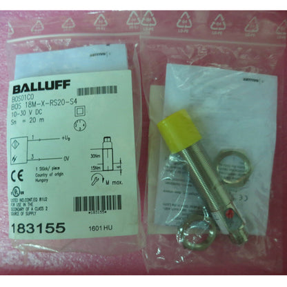 Proximity sensor BOS 18M-X-RS20-S4 Fast - BALLUFF