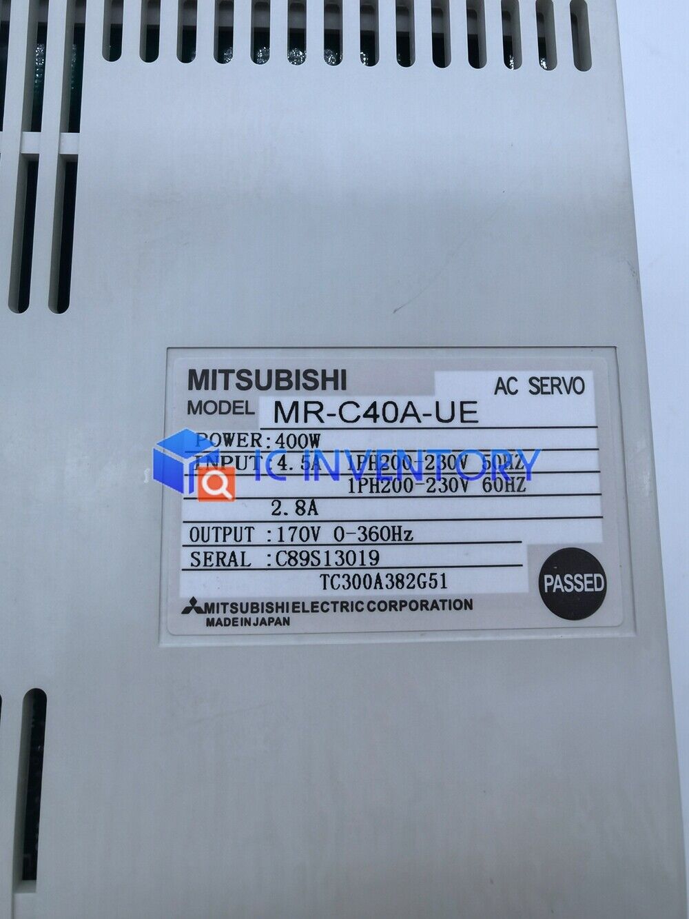 new 1PCS Mitsubishi Servo Drive MR-C40A-UE - MITSUBISHI