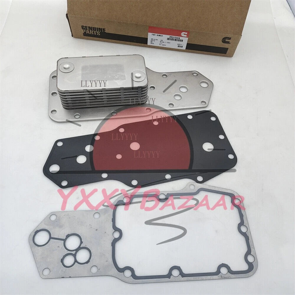 Cummins Oil Cooler WITH Gaskets For Dodge Cummins 5.9L 6B 6BT 1989-1997
