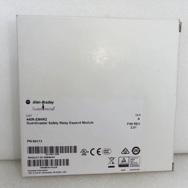 Guardmaster 440R-EM4R2 Safety Monitoring Relay 24VDC - Ship - GUARDMASTER