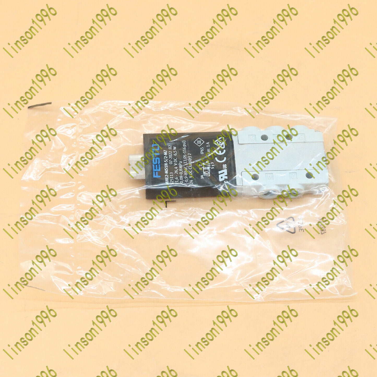 1PC FESTO MHE2-MS1H-5/2-M7 525113 Solenoid Valve - FESTO