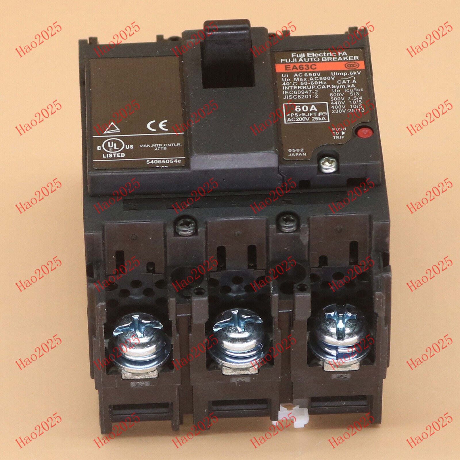 new EA63C 60A 3P For Fuji Circuit Breaker - FUJI