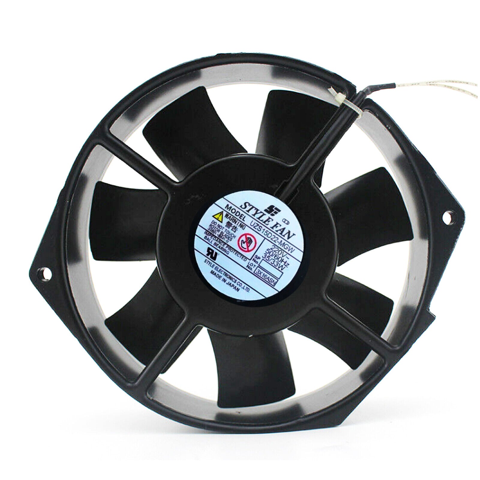 New STYLE FAN UZS15D22-MGW Cooling Fan 220V 35/33W 50/60HZ - COOLING FAN