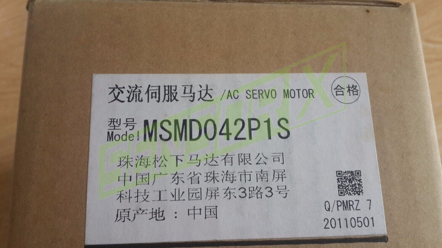 Panasonic AC Servo Motor MSMD042P1S 1 Piece - PANASOCINIC