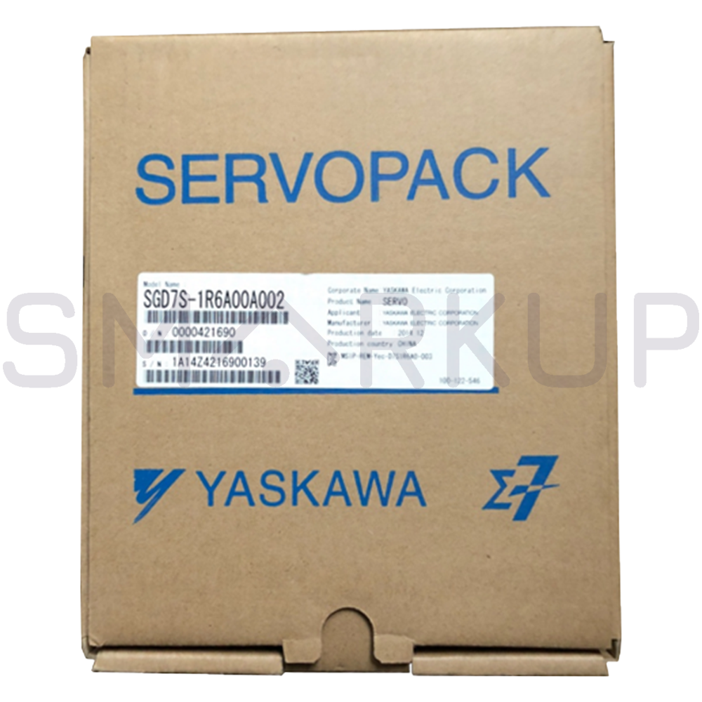 new  In Box YASKAWA SGD7S-1R6A00A002 Servo Drive