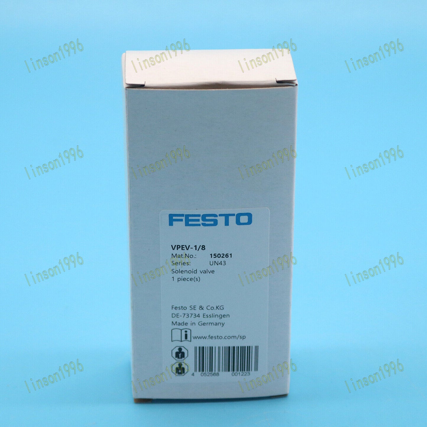 FESTO VPEV-1/8: 1-PC Analog Output Vacuum Pressure Switch - FESTO