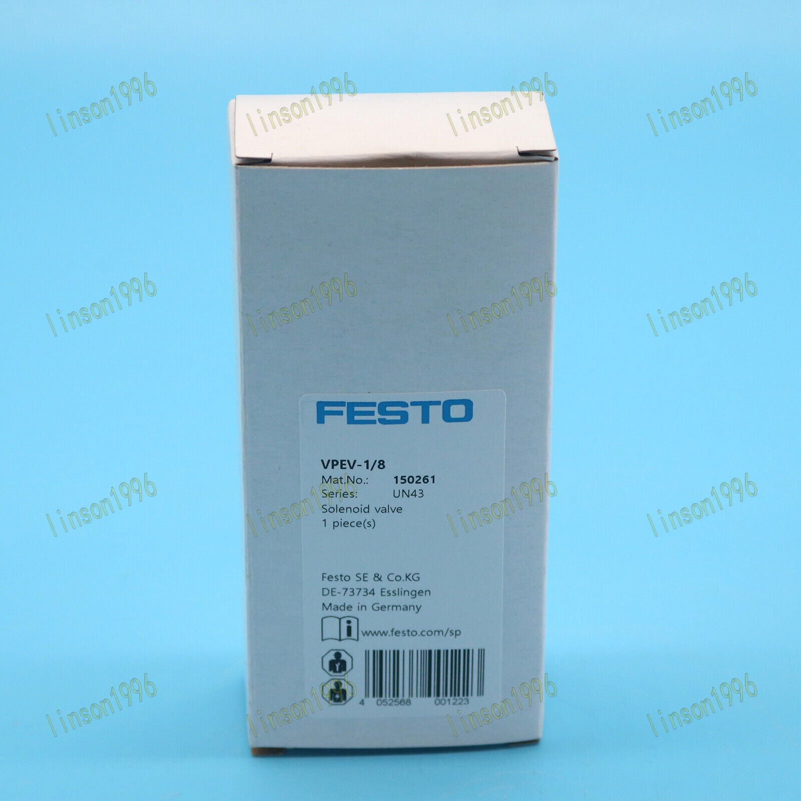 FESTO VPEV-1/8: 1-PC Analog Output Vacuum Pressure Switch - FESTO
