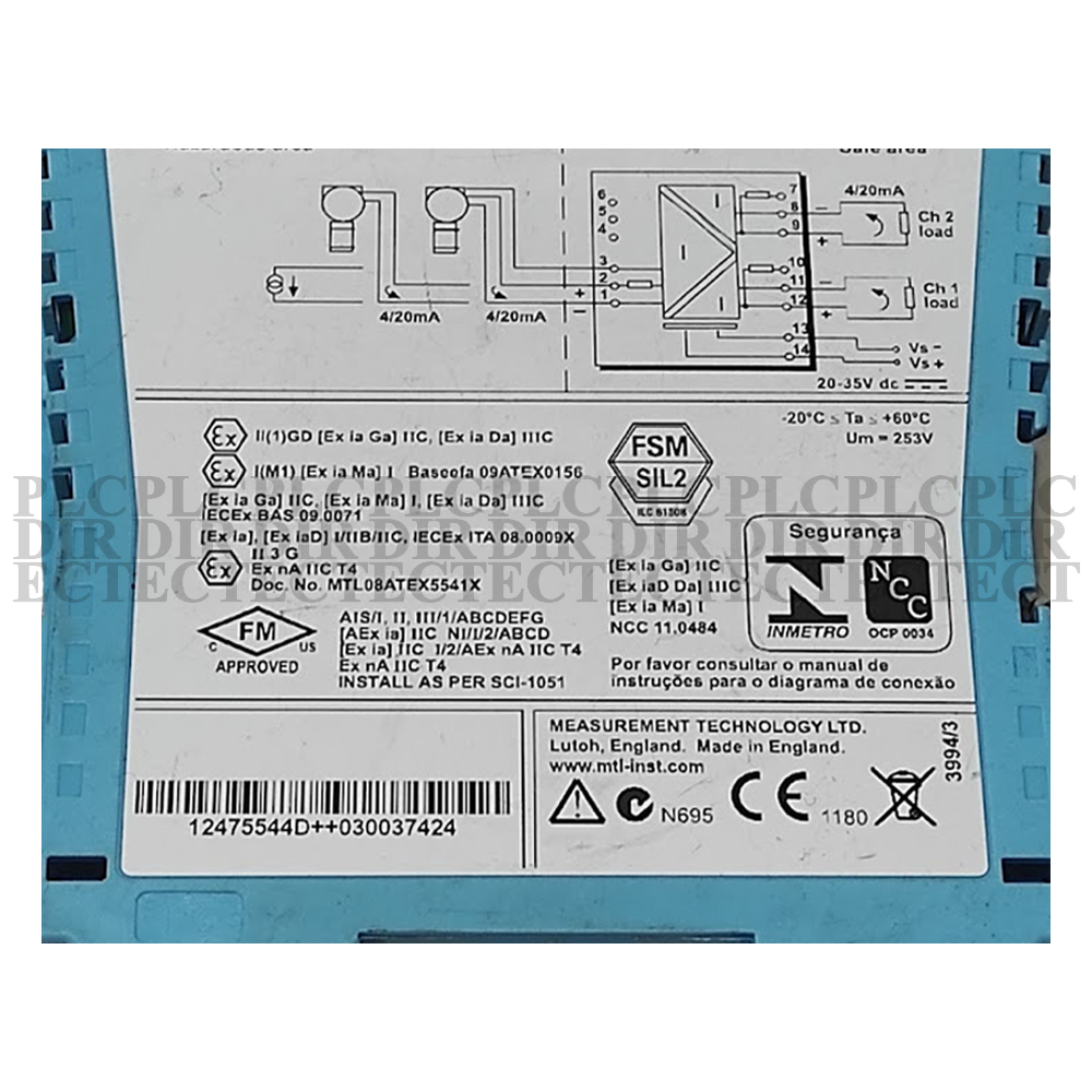 new MTL MTL5544D Safety Barrier