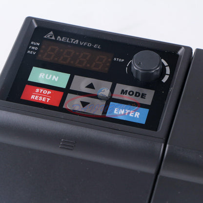 One Delta Inverter VFD Drive VFD022EL21A 1Phase 220V 2.2KW 3HP 0.1-600V - DELTA