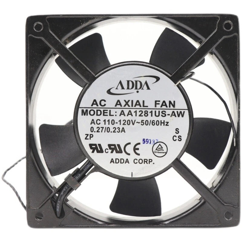 ADDA AA1281US-AW 12038 110V 0.27A Axial flow cabinet fan