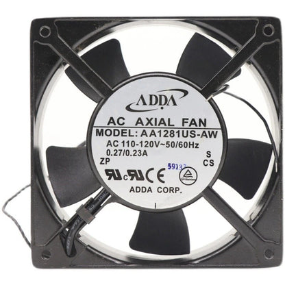 ADDA AA1281US-AW 12038 110V 0.27A Axial flow cabinet fan