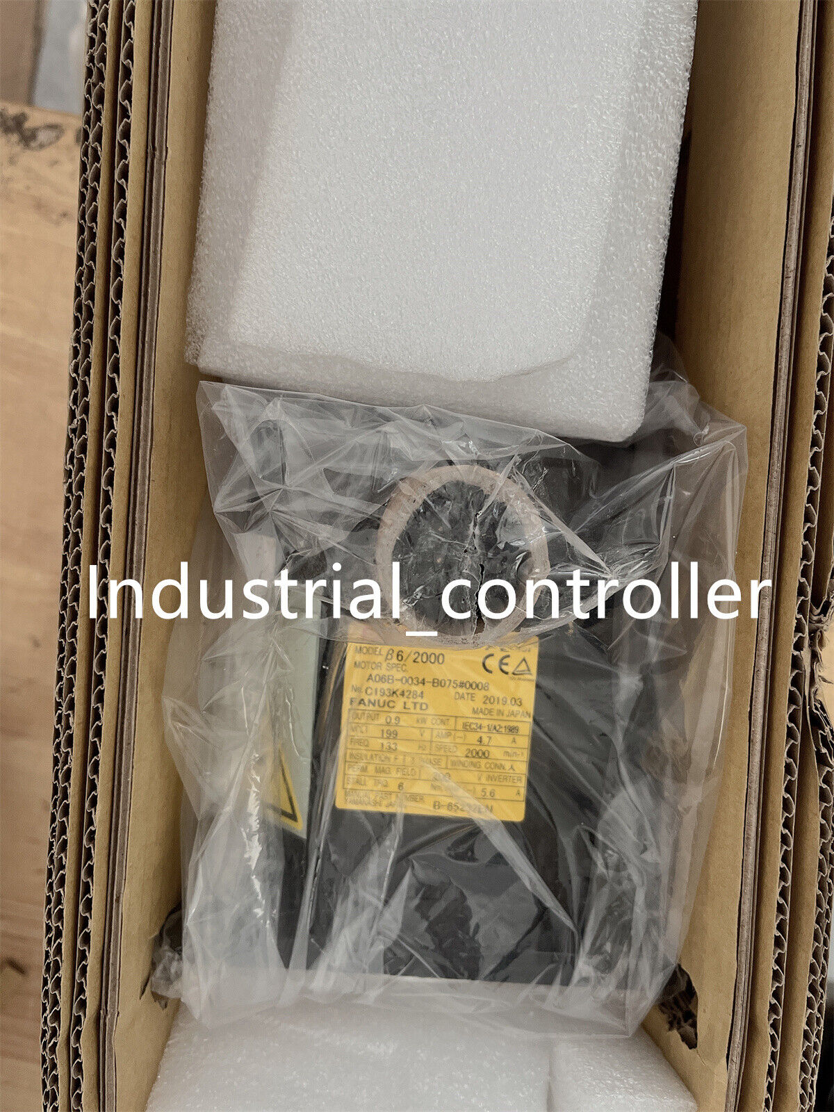 New FANUC A06B0034B075#0008 Servo Motor in Box – High Performance Servo Motor Unit with Excellent Build Quality - FANUC