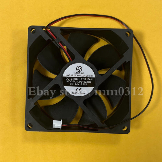 New LANGJIE LD249225S DC24V 0.25A 2-Pin DC Cooling Fan - LANGJIE