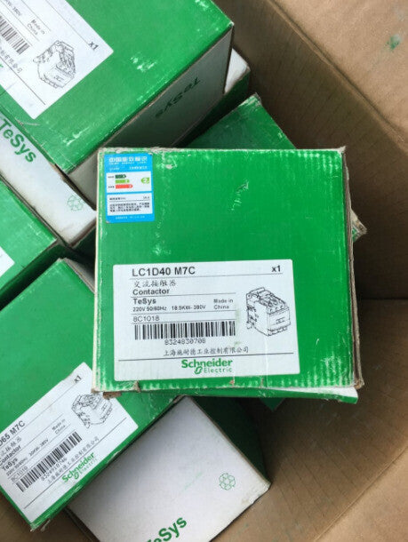 1PCS  Schneider LC1D40 Series 40A Contactor LC1D40M7C,Q7C,F7C,B7C ,E7C,BDC#SC