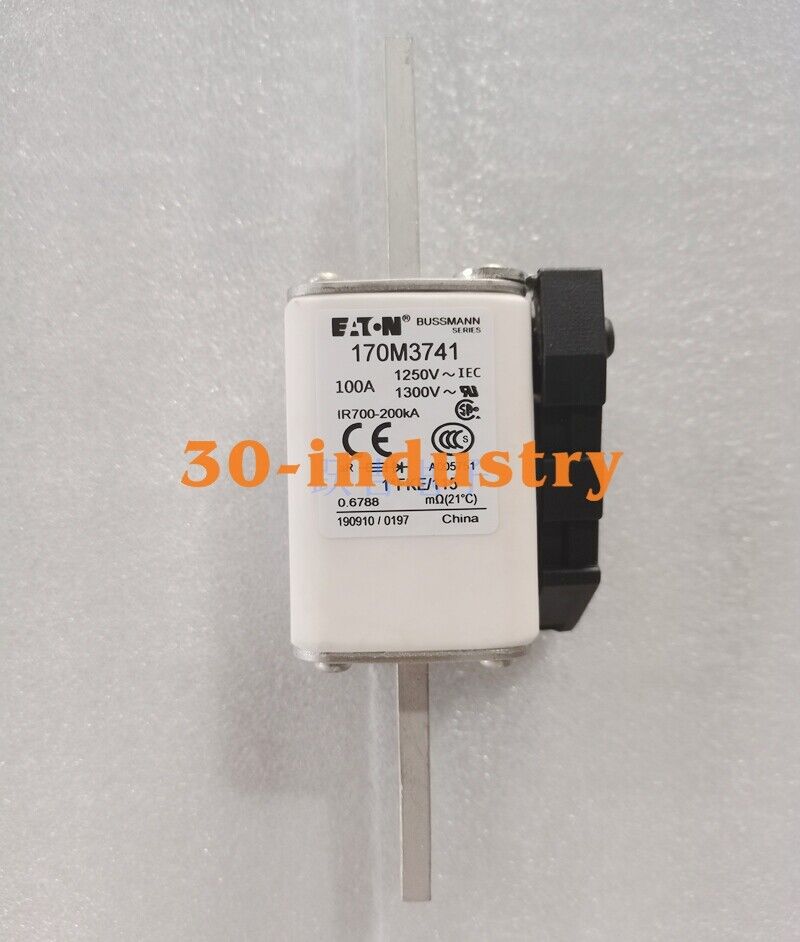 Bussmann Fuse 170M3741, 1250V, 100A - 1 Piece - BUSSMANN