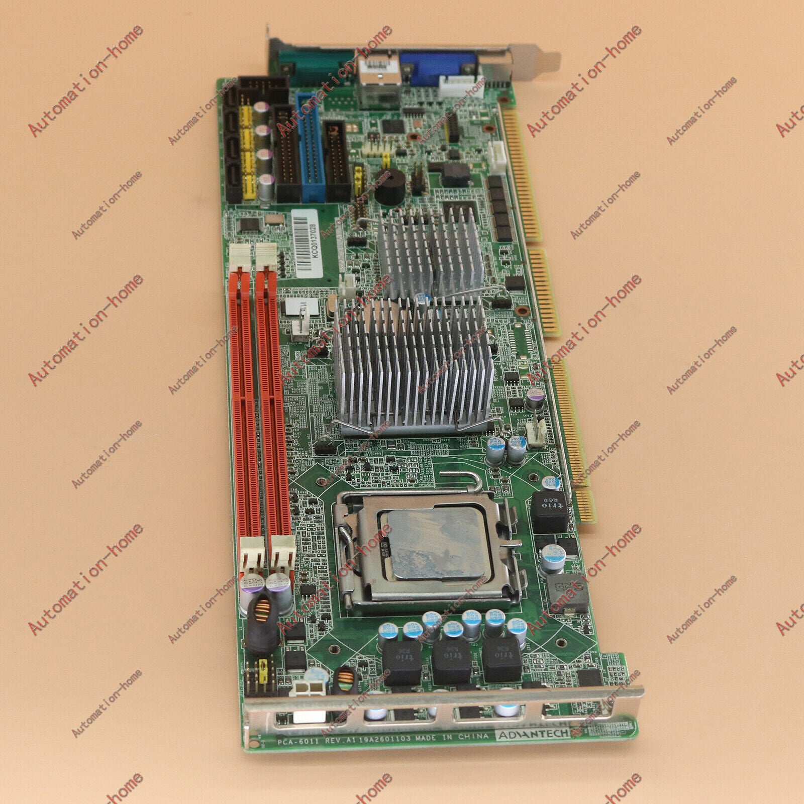 used 1 pcs Advantech PCA-6011 Rev.A1 PCA-6011VG mainboard G41 mainboard - ADVANTECH