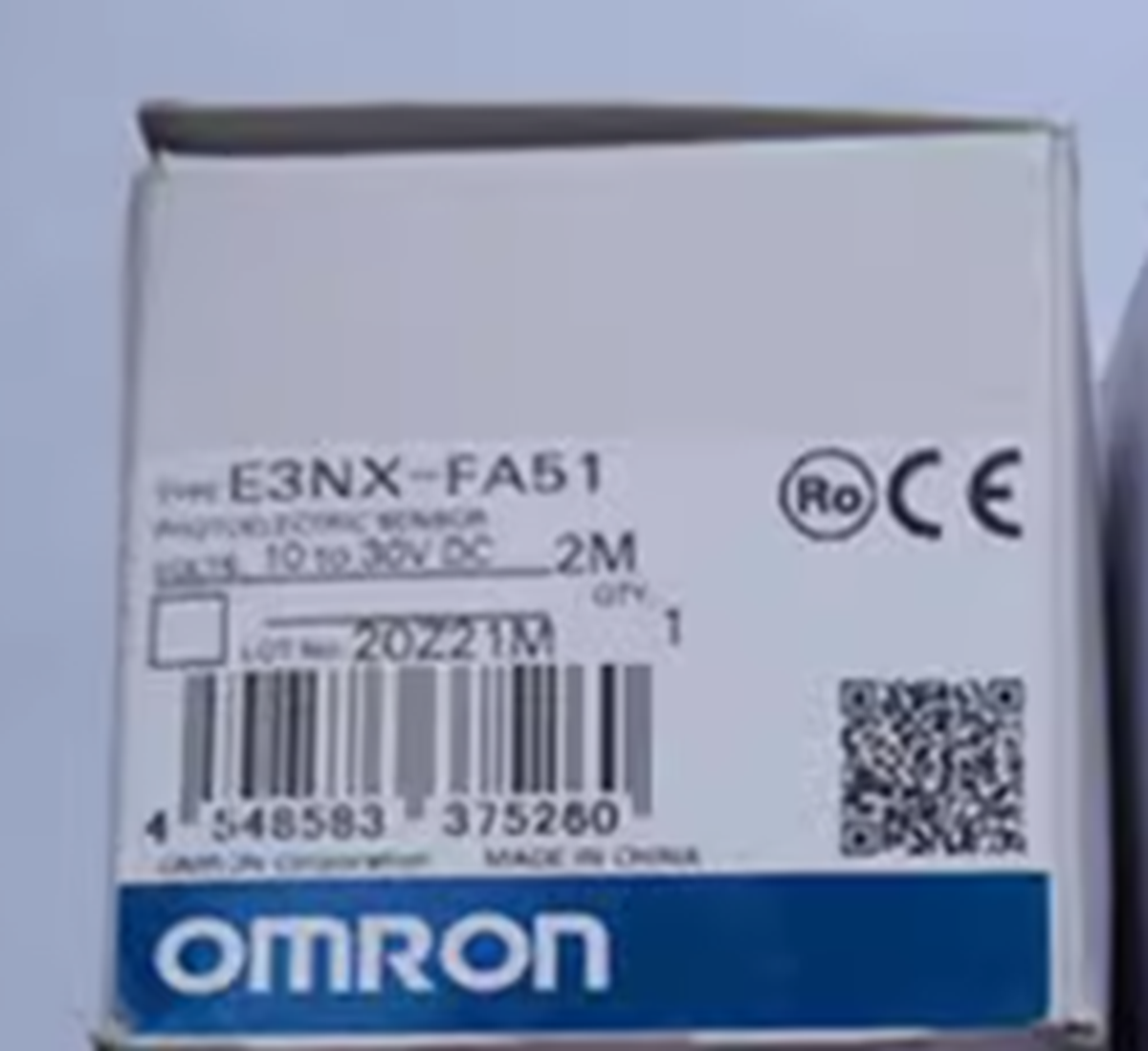 Omron E3NX-FA51 Photoelectric Sensor - OMRON