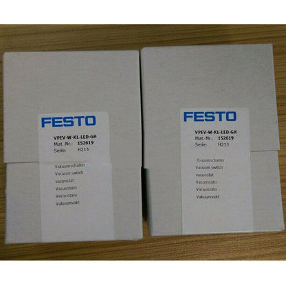 New FESTO 152619 Pressure Switch VPEV-W-KL-LED-GH Fast - FESTO