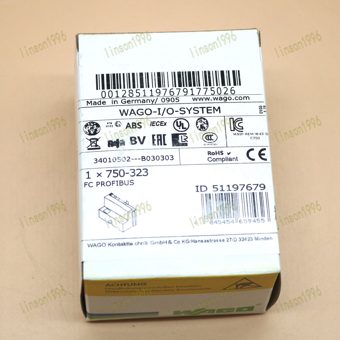 WAGO 750-323 Module - Fast 1-PC Solution - WAGO