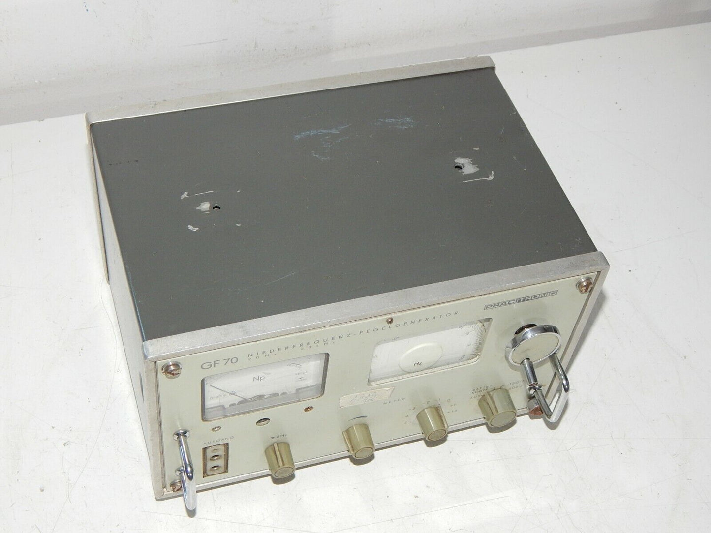 PRÄCITRONIC Measuring Device GF 70 Low-Frequency Level Generator 20Hz-20kHz - PRÄCITRONIC