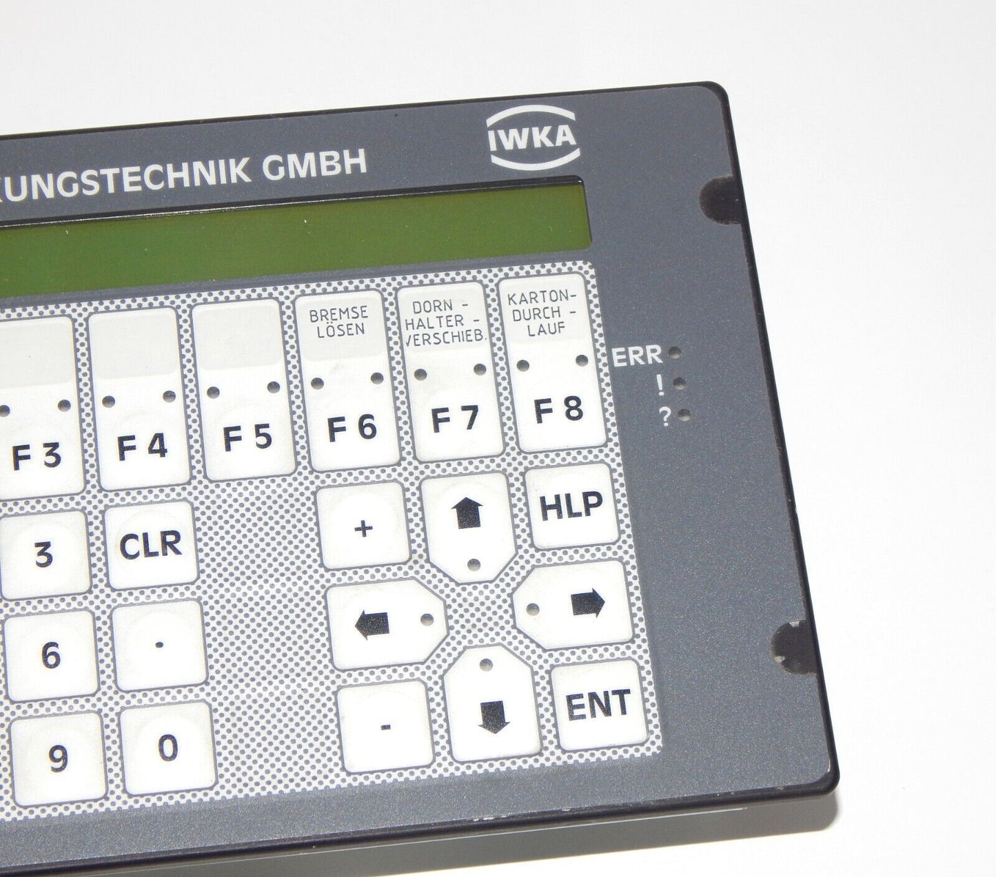 Used Control Panel Operator Console LAUER PCS Plus MPI PCS090.m PG 190.203.3 021098 - Reliable Enterprise Control System - LAEGER