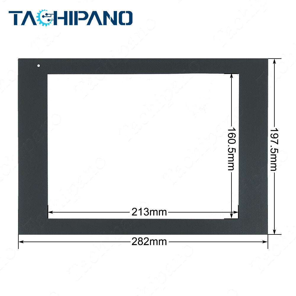 new Touch Screen Panel for 2711R-T10T PanelView 800 with Protective Film Overlay - PANELVIEW