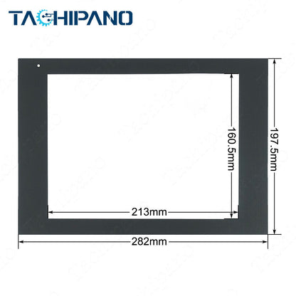 new Touch Screen Panel for 2711R-T10T PanelView 800 with Protective Film Overlay - PANELVIEW